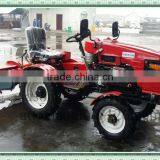 12hp mini four wheel tractor with tiller