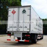 HOWO T5G MAN Engine 240HP Euro4 6X2 Motor Truck / Cargo Van Truck thumbnail-2