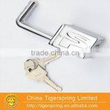 Steel Camper Trailer Parts 5/8" Key Receiver Lock Bent Pin Lock Trailer Hitch Lock thumbnail-3