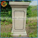 Rose Designed Fiberstone/ Fiberglass Column for Flower Pot thumbnail-5