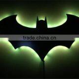 Bat Lamp Mirror Lamp Batman Mirror Lamp With Remote Control Colorful KTV Corridor Background Wall Lamp thumbnail-6