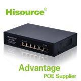 Unmanaged Poe Switch Fiber Optic 4+2 Port 48V for CCTV thumbnail-3