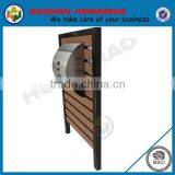 New Stainless Steel Letterbox With Wood-Plastic Composites Panel HPB164 thumbnail-3