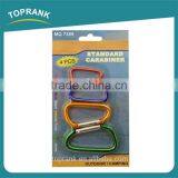 Bulk Multi Sizes Outdoor Camping Aluminum Alloy Standard Climbing Carabiner thumbnail-1