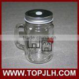 China Professional Logo Printed Sublimation Glass Cup Mason Jars thumbnail-5