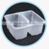 100mm/ 4g Biscuit Plastic Compartment Disposable Food Tray