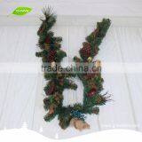 GNW CHGR-1607008 Top Quality PE Christmas Garlands For Christmas Tree thumbnail-1