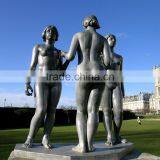 High Quality Nude Woman Sport Casting Bronze Statue thumbnail-1