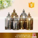 Small Size Gold and Silver Bell Jar Vase thumbnail-1