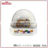 EU Standard Dog Feet & Love Bone Design Dog Plastic Pet Food Bowl With Printing thumbnail-3