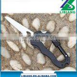 Portable Stainless Steel Aluminium Multifunction Carabiner Knife thumbnail-1