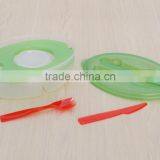 BPA Free Plastic Food Containers With Cooling Fork And Spoon thumbnail-4