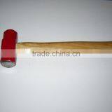 Red Painted Sledge Hammer With Tpr Handle thumbnail-2