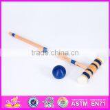 2016 Outdoor Garden 6 Player Funny Children Wooden Croquet Game W01A166 thumbnail-3
