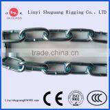 G30 Welded Zinc Plated Blue White Korean Standard Link Chain thumbnail-1