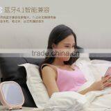 Lighted Makeup Vanity Mirror With Bluetooth Audio Speaker thumbnail-4