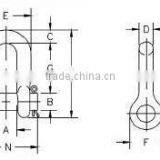 ATLI SKC-S6-G215DR Factory Price Screw Pin Anchor Shackle/D Shackle thumbnail-2