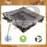 See Through PVC Indian Bags With Jute Sides - Made From Thick PVC & Laminated Jute thumbnail-5