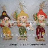 Straw Havest Outdoor Scarecrow thumbnail-1