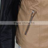 High Quality Washed Beauty PU Jackets Women Jacket thumbnail-5