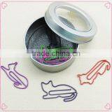 Advertising Tin Box OEM Shape Metal Wire Paper Clips thumbnail-5