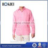Men's Custom Long Sleeve Linen Shirt thumbnail-3