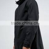 Wholesale Xinlan Best Price High Quality New Design Durable Lightweight 100% Cotton Black Running Casual Men Jacket thumbnail-3