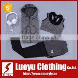 Women's Gym Sports Running Girls Slim Tops Women Yoga Sets Bra Sport Suit thumbnail-3