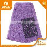 Ashy Grey 100% Polyester Beaded Frence Lace Fabric With Sequins FL1129-5 thumbnail-4