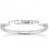 Simple Design Plain Style All Kinds of Eternity O Ring Thin Promise Ring for Wedding thumbnail-1