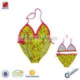 China Wholesale Children Cute Printed Micro Bikini