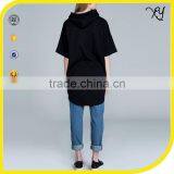 Women Dry Fit Gym Sports Hoodie Women Short Sleeve T Shirt Hoodie thumbnail-2