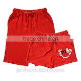 Fashion Trendy Custom 100% Cotton Printed Couple Beach Shorts Factory thumbnail-1