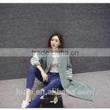 Luxury Thick 100% Genuine Sheep Leather Jacket Women Real Fur Leather Coat Natural Merino Sheep Fur Overcoat thumbnail-5