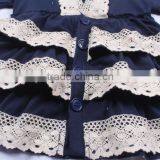 Boutique Baby Girls Top Outfits Fall Long Sleeve Kids 3 Layers Ruffle T-shirt thumbnail-2