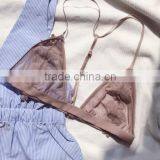 Runwaylover 5366 Hot Sale Ladies New Embroider Floral Sexy Bralette thumbnail-3