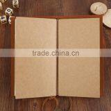 Custom Retro Journal Planner PU Cover Loose Leaf Notebook Removable Inner Pages thumbnail-5