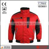 Hot Selling Safety Garment Men Winter Bomber Jacket Pilot Jacket With Waterproof EN343 thumbnail-4