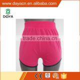 High Quality Fashionable Gym Wear Seamless Pure Color Yoga Shorts thumbnail-5