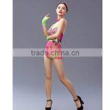 Supply Type Oem Service Women and Girls Fairy Latin Dresses-plum Tassels on the Belt thumbnail-2