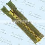 Golden Finishing Brass Zipper For Bags thumbnail-2