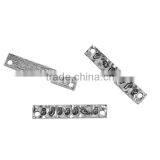 Zinc Based Alloy Pendants Hand Gesture Antique Silver Rectangle thumbnail-3