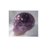 amethyst crystal skulls,natural rock stone crystal skulls