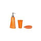 3pcs Bathroom Set - Soap Pump/Rinse Cup/Soap Dish thumbnail-1