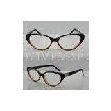 Promotional Retro Oval Acetate Optical Frames For Lady 52-16-138mm