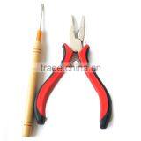 Hair Accessory Set Hook Needles And Hair Extension Pliers For Pre Bonded Hair Extensions Applying thumbnail-1