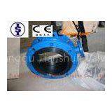 Ductile Iron Wafer Style Centerline Butterfly Valve Rubber EPDM Lined 2