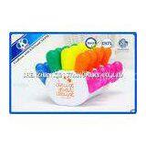 Plastic Water Colored Pencils Set With 5 Color , Finger Shaped