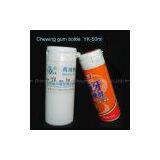 Plastic Oval Shaped Chewing Gum Bottle 50ml,Laminating Pouch,Packaging,Plastic Food Packaging,plastic Bag thumbnail-1