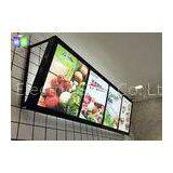 Fast Food LED Menu Light Box Wall Mounted / Slim A2 Light Box Menu Boards thumbnail-1